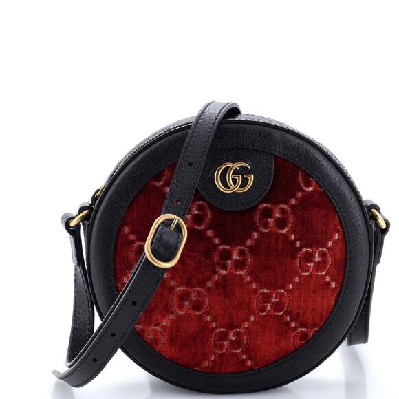Gucci Ophidia Round Shoulder Bag Gg #183036G75B - Picture 1 of 7